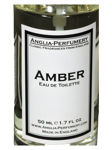 Frasco de Amber, de Anglia Perfumery