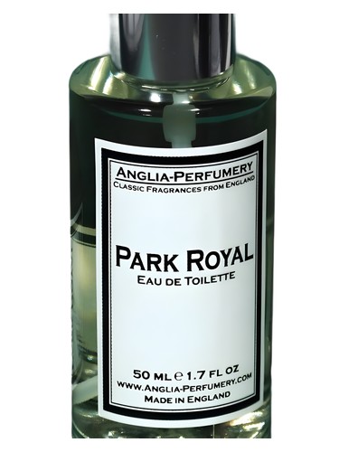 Frasco de Park Royal, de Anglia Perfumery