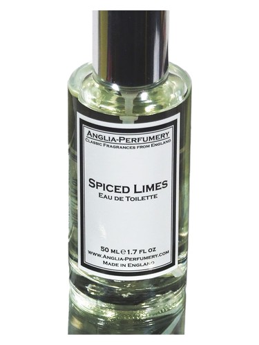 Frasco de Spiced Limes, de Anglia Perfumery