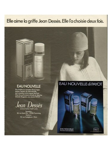 Frasco de Eau Nouvelle, de Jean Dessès