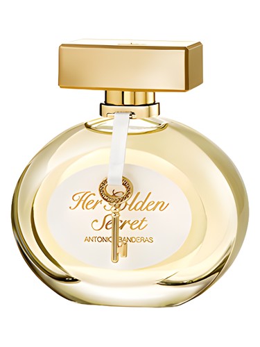 Frasco de Her Golden Secret — Antonio Banderas