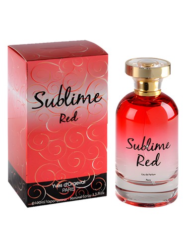 Frasco de Sublime Red, de Yves d'Orgeval