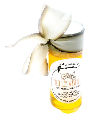 Frasco de Triple Vanilla, de Phoenix Botanicals