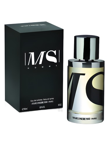 Frasco de MS Homme, de Parfums Marco Serussi