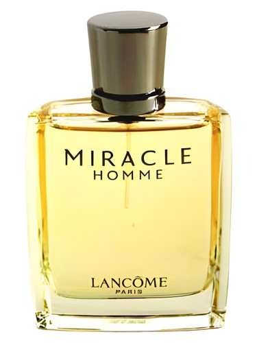 Frasco de Miracle Homme, de Lancôme