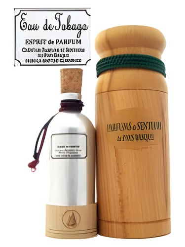 Frasco de Eau de Tobago, de Parfums et Senteurs du Pays Basque