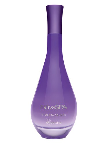 Frasco de Nativa SPA Violeta Senses, de O Boticário