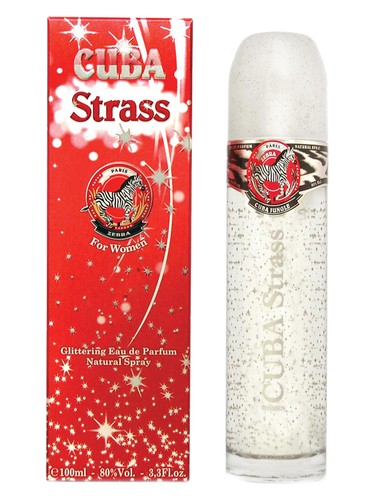 Frasco de Cuba Strass Zebra, de Cuba Paris