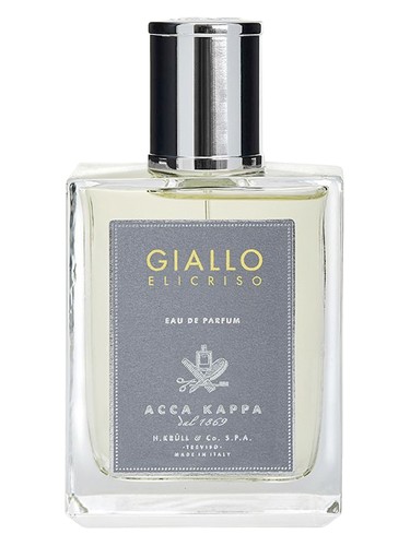 Frasco de Giallo Elicriso, de Acca Kappa