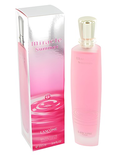 Frasco de Miracle Summer, de Lancôme