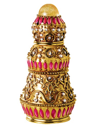 Frasco de Insherah Gold, de Rasasi