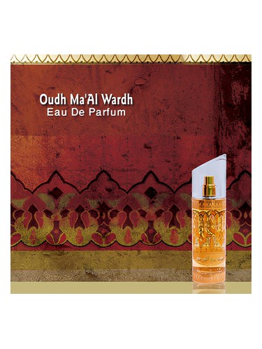 Frasco de Oudh Ma'Al Wardh, de Al Haramain Perfumes