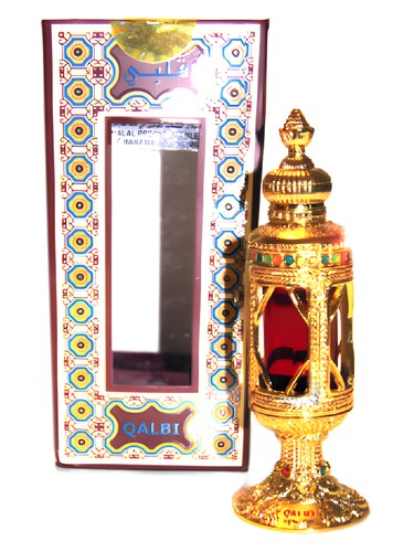 Frasco de Qalbi Arabic, de Al Haramain Perfumes
