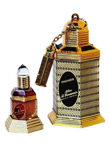 Frasco de Thohfa Attar, de Al Haramain Perfumes