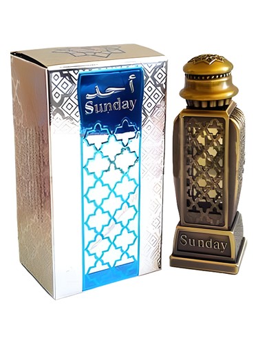 Frasco de Sunday, de Al Haramain Perfumes