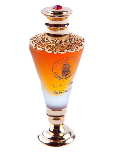 Frasco de Mukhallath 2000 Gold, de Al Haramain Perfumes