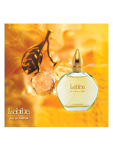 Frasco de Labiba, de Al Haramain Perfumes