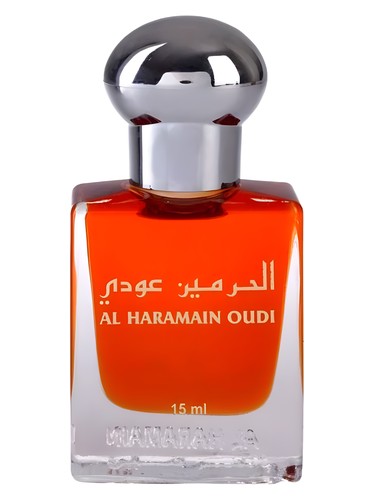 Frasco de Oudi — Al Haramain Perfumes