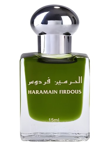 Frasco de Firdous, de Al Haramain Perfumes