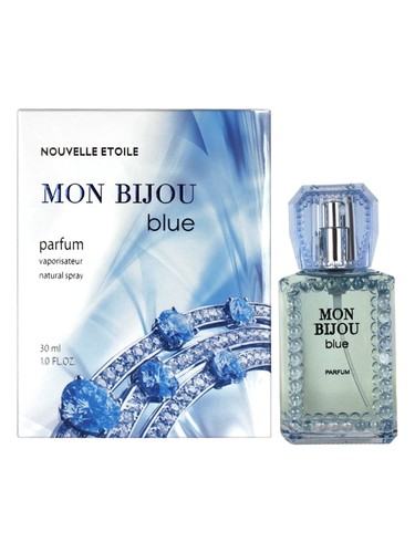Frasco de Mon Bijou Blue, de Новая Заря (The New Dawn)