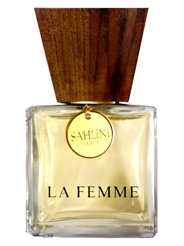 Frasco de La Femme, de Sahlini Parfums