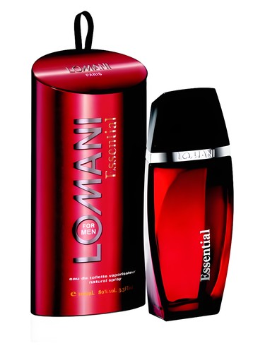 Frasco de Lomani Essential, de Lomani