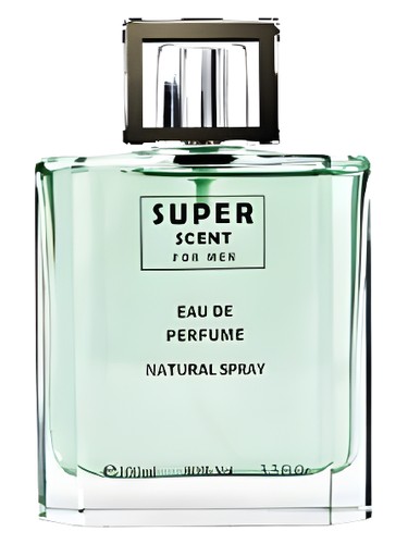Frasco de Super Scent for Men, de ALREHAB PERFUMES