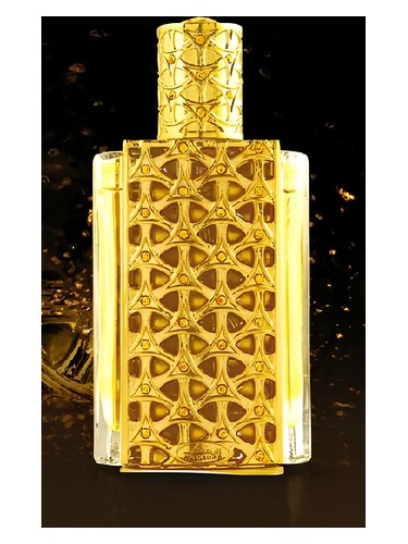 Frasco de Arooq Al Dahab, de ALREHAB PERFUMES