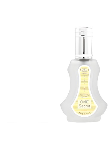 Frasco de One Secret, de ALREHAB PERFUMES