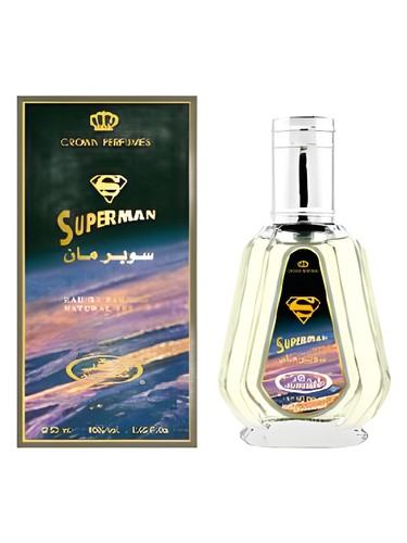 Frasco de Superman, de ALREHAB PERFUMES
