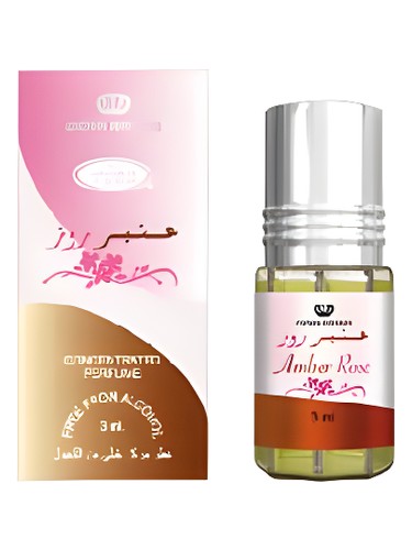 Frasco de Amber Rose, de ALREHAB PERFUMES