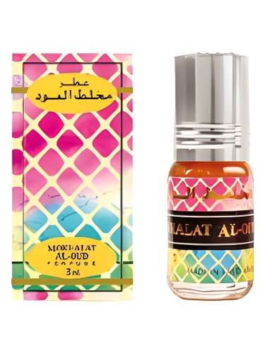 Frasco de Mokhalat Al Oud, de ALREHAB PERFUMES