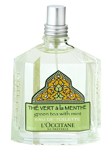 Frasco de The Vert a la Menthe (Green Tea with Mint), de L'Occitane en Provence