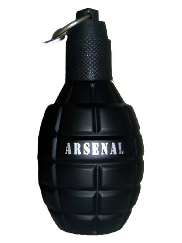 Frasco de Arsenal Black, de Gilles Cantuel