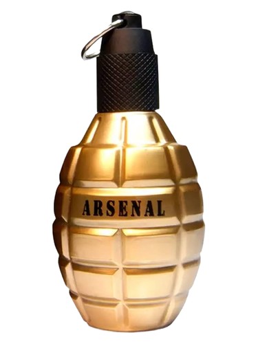 Frasco de Arsenal Gold, de Gilles Cantuel