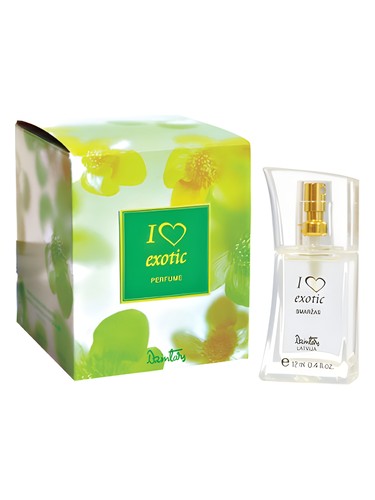 Frasco de I Love Exotic, de Dzintars