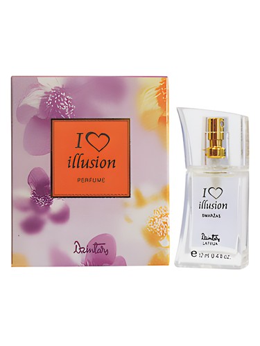 Frasco de I Love Illusion, de Dzintars