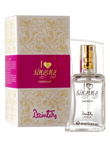 Frasco de I Love Singing, de Dzintars