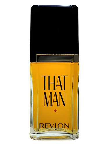 Frasco de That Man, de Revlon