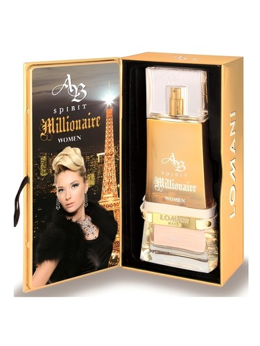 Frasco de AB Spirit Millionaire Women, de Lomani