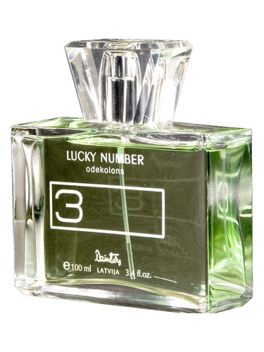 Frasco de Lucky Number 3, de Dzintars
