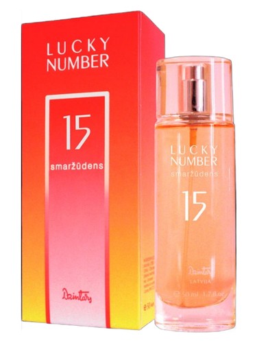 Frasco de Lucky Number 15, de Dzintars