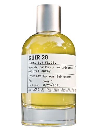 Frasco de Cuir 28 Dubai, de Le Labo