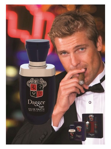 Frasco de Dagger Night, de Dina Cosmetics