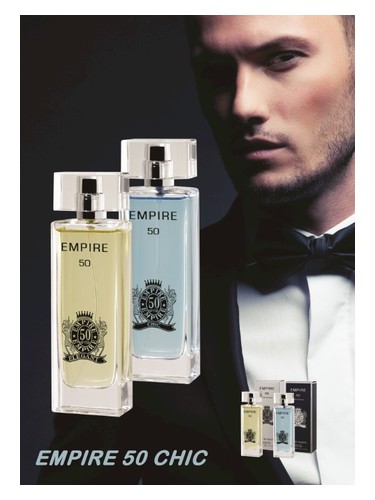 Frasco de Empire 50 Chic, de Dina Cosmetics