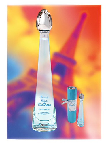 Frasco de French Style Blue Dream, de Dina Cosmetics