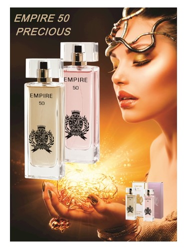 Frasco de Empire 50 Precious, de Dina Cosmetics