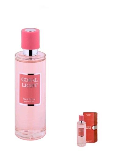 Frasco de Coral Light, de Dina Cosmetics
