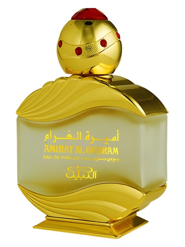 Frasco de Amirat Al Gharam, de Nabeel
