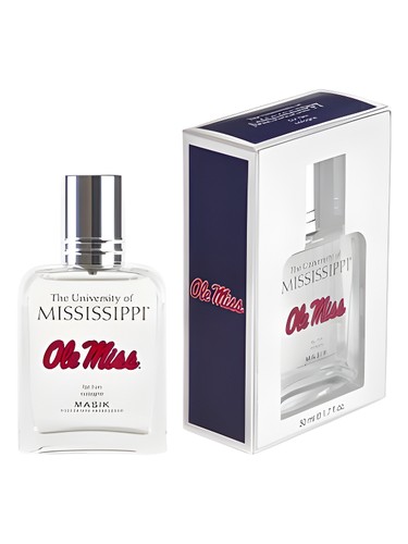 Frasco de The University of Mississippi Men, de Masik Collegiate Fragrances